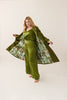 Caterina Stretch Satin Coat