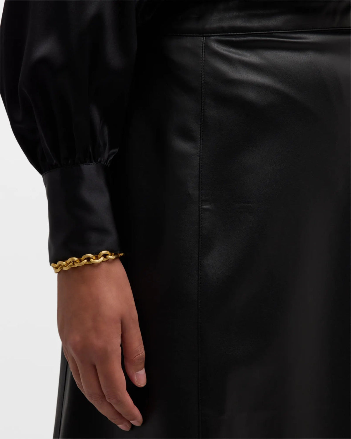 Eva Vegan Leather Skirt