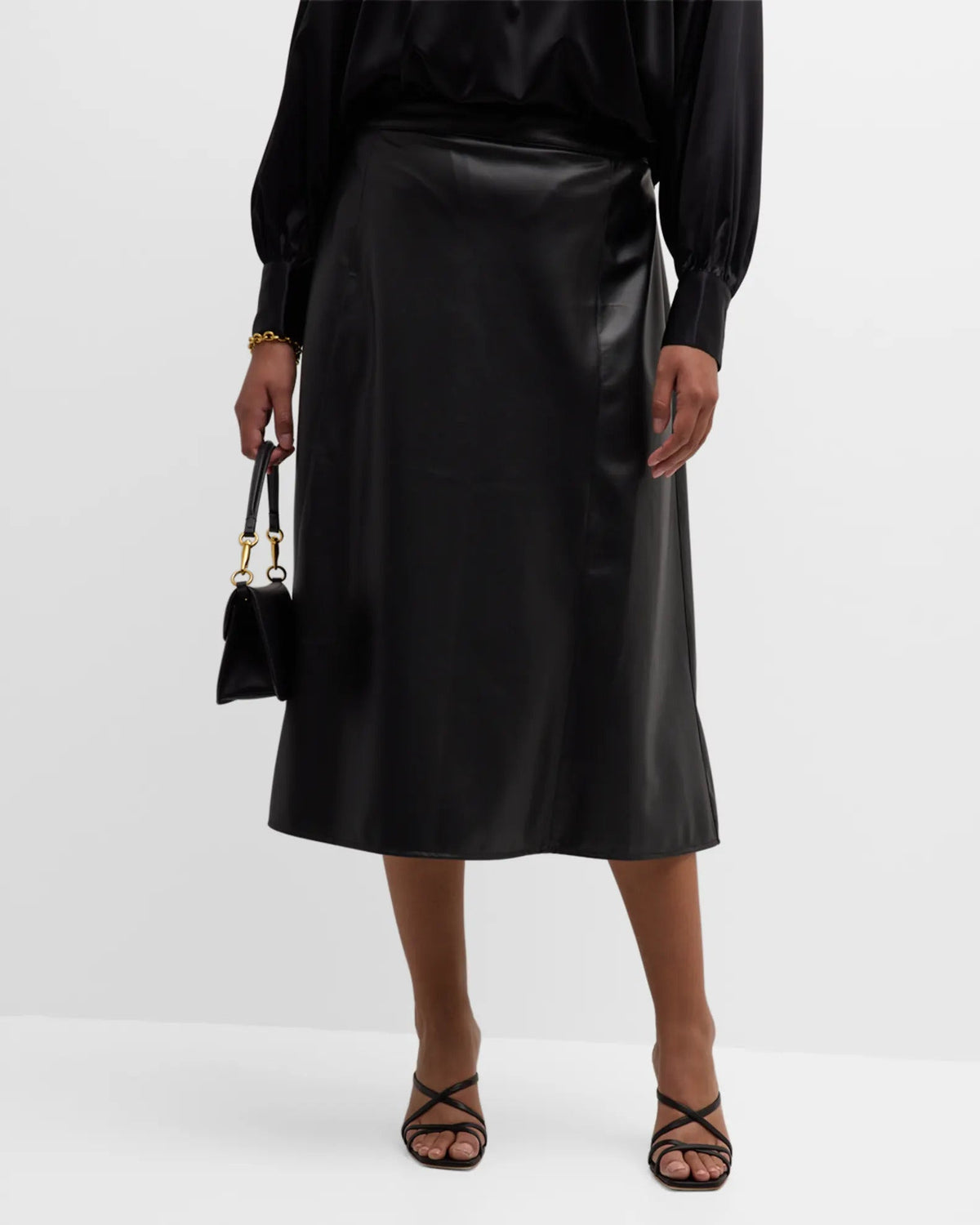 Eva Vegan Leather Skirt