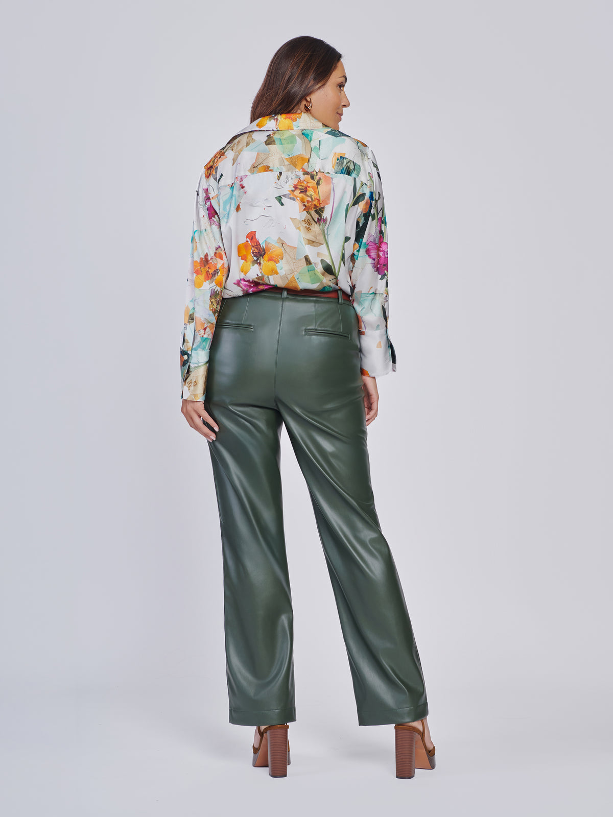 Francesca Faux Leather Pant