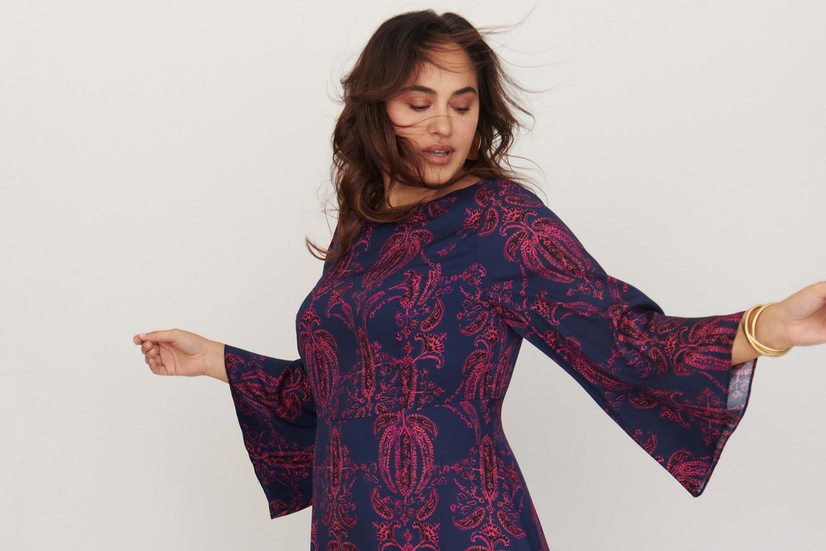 Lucrezia Bell Sleeve Dress