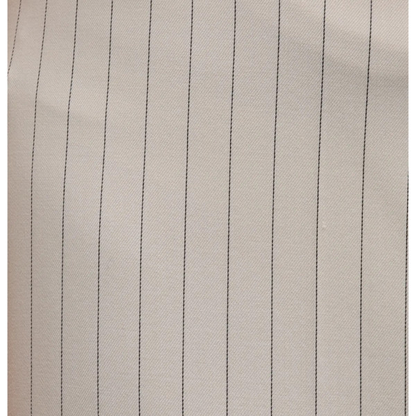 Pinstripe Wool Blend