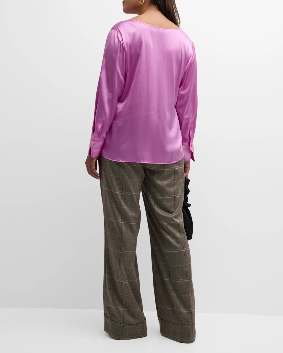 Vittoria Silk V-Neck Blouse