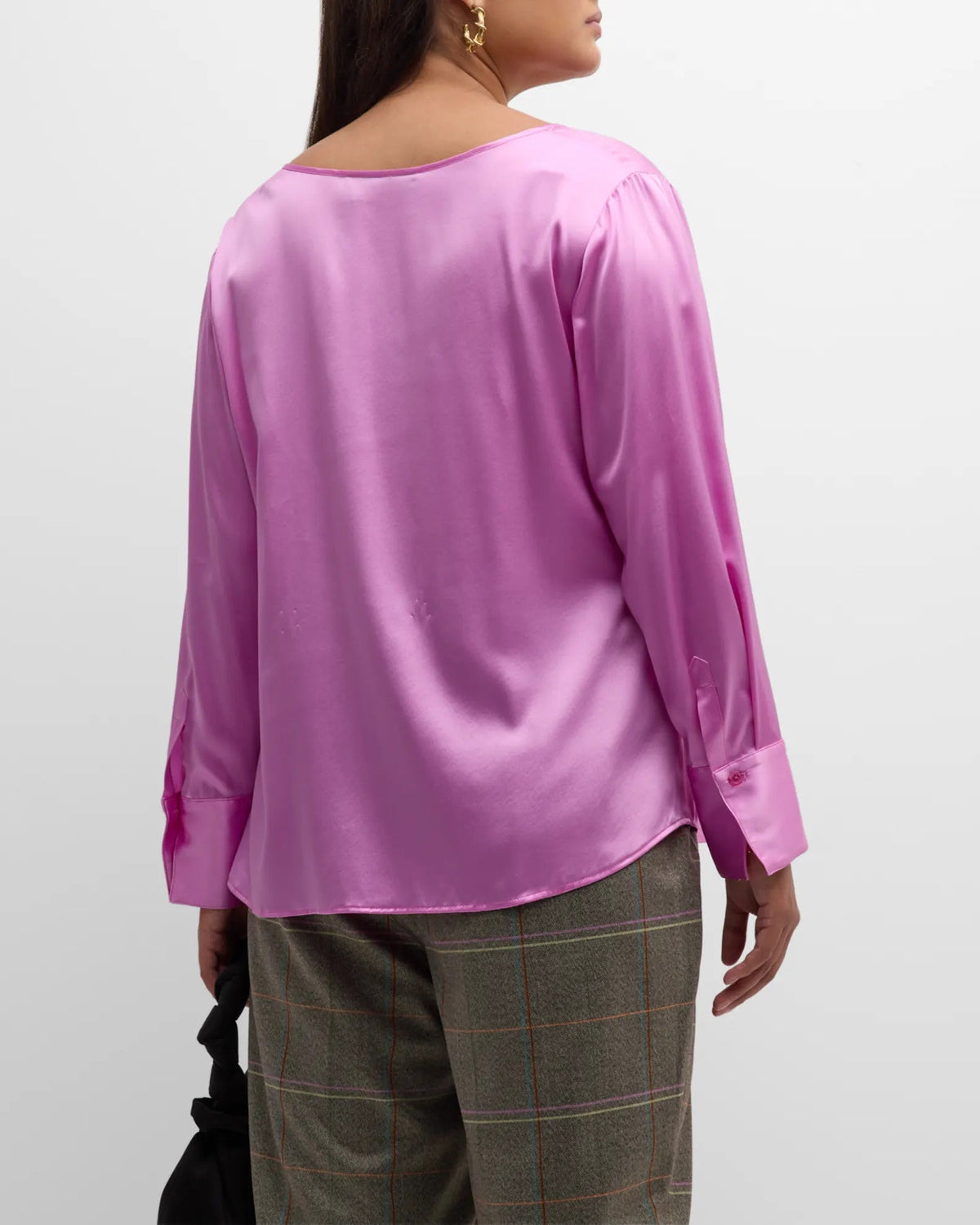 Vittoria Silk V-Neck Blouse